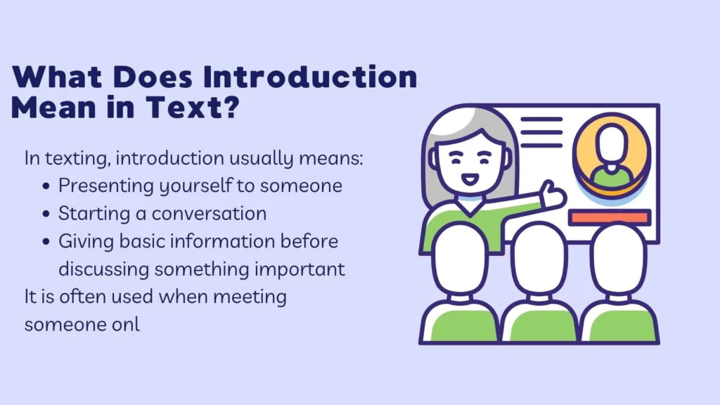 What Does Introduction Mean in Text?