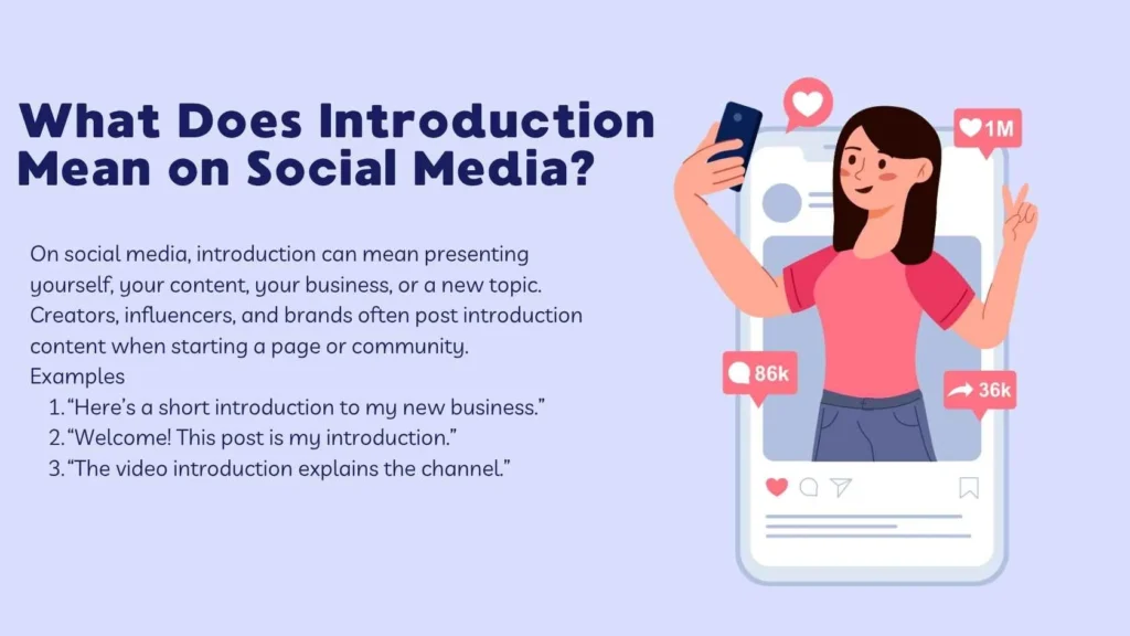 What Does Introduction Mean on Social Media?
