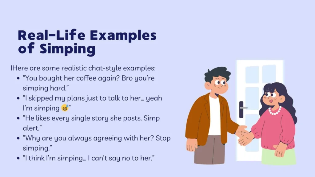 what does simping mean