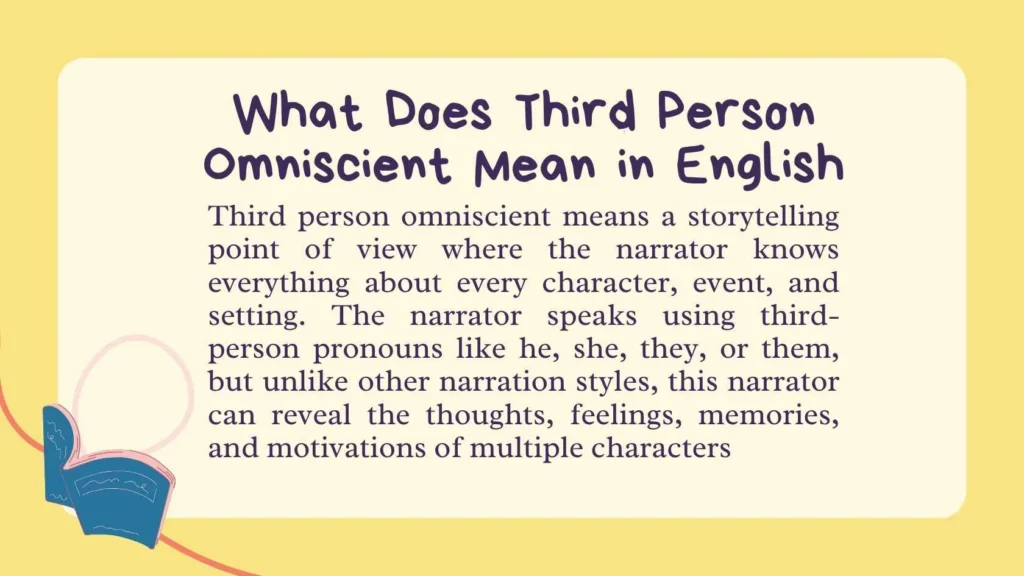What Does Third Person Omniscient Mean in English
