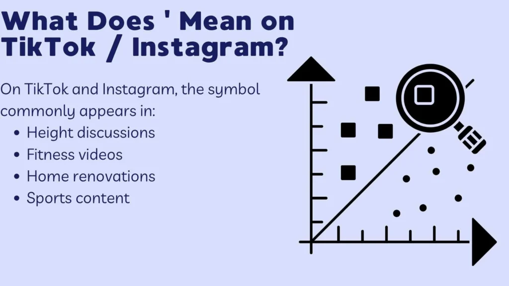 What Does ' Mean on TikTok / Instagram?
