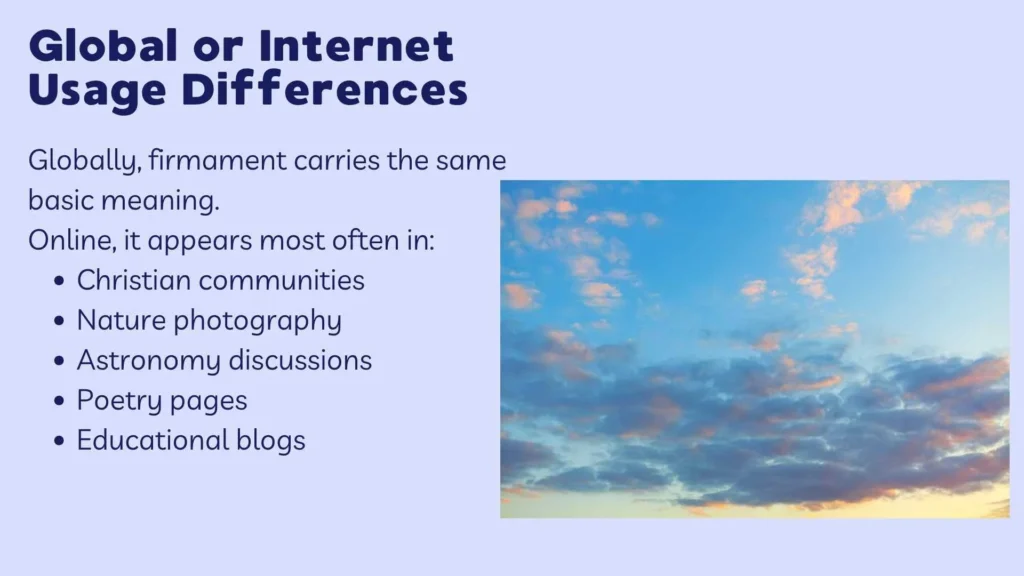 Global or Internet Usage Differences