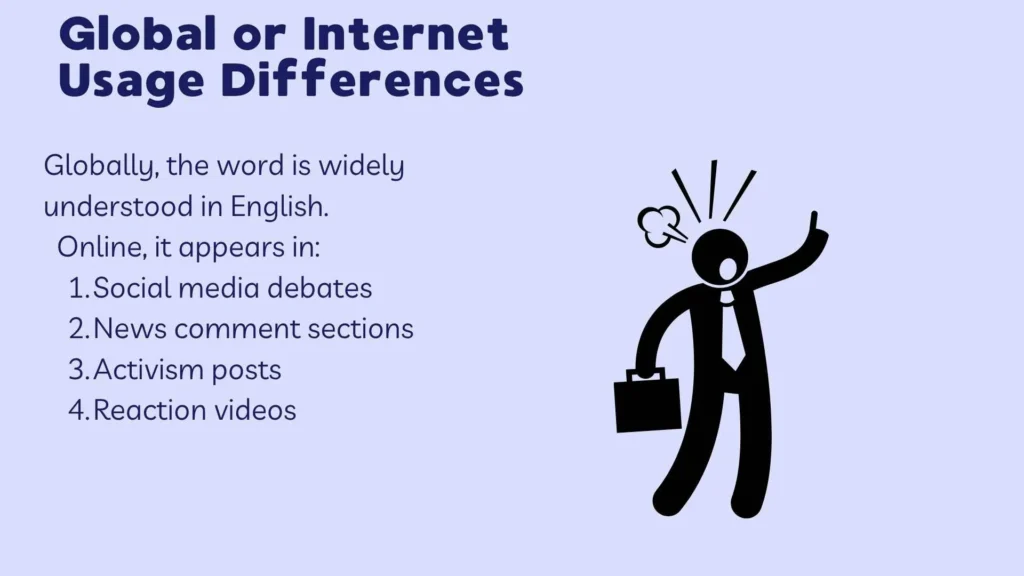 Global or Internet Usage Differences
