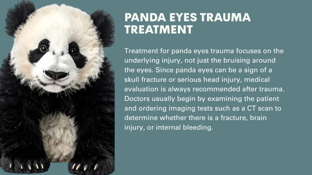 Panda Eyes Trauma Treatment