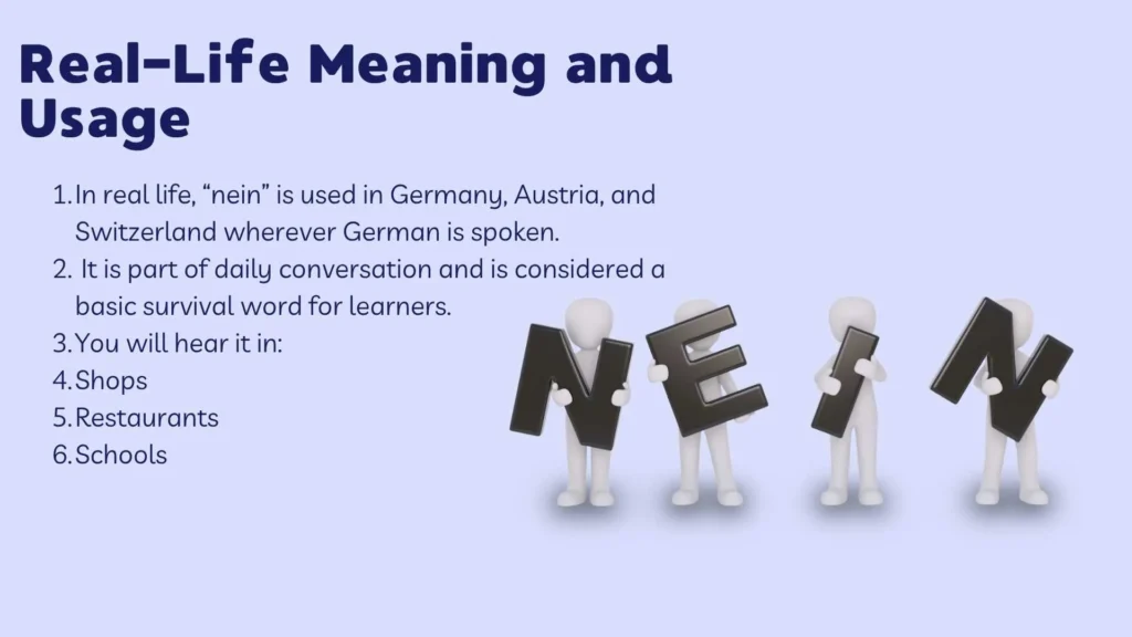 Real-Life Meaning and Usage