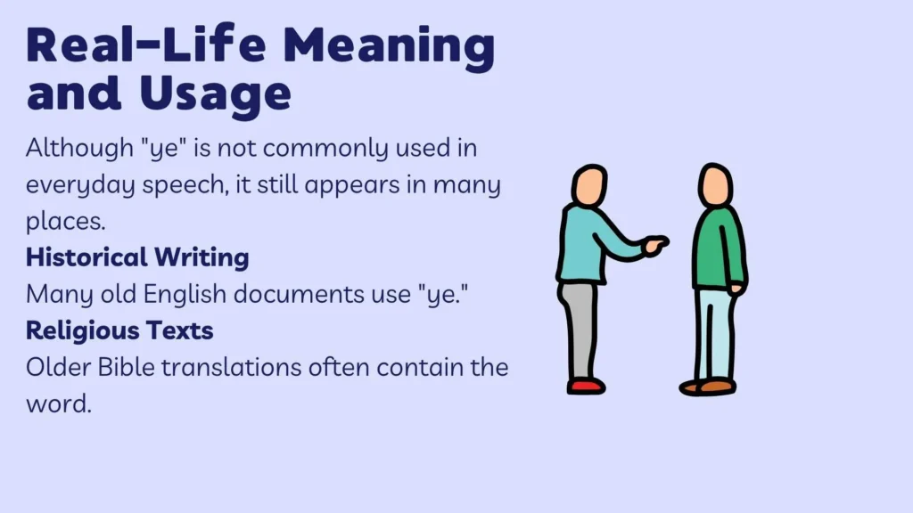 Real-Life Meaning and Usage