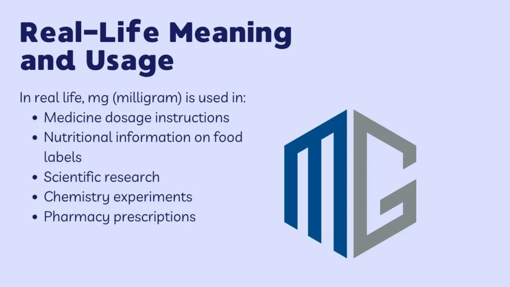 Real-Life Meaning and Usage