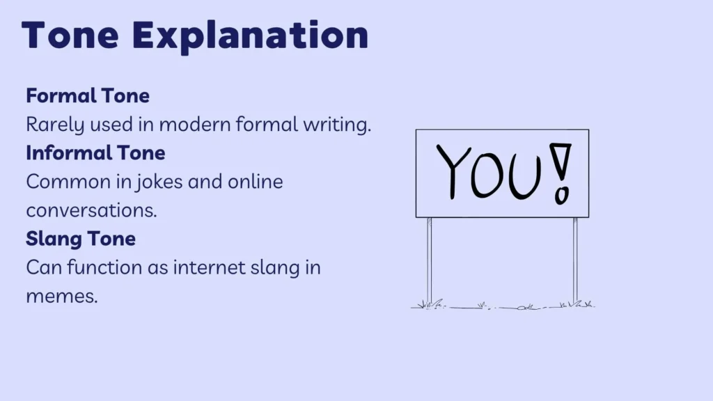 Tone Explanation