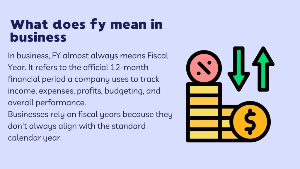What does fy mean in business