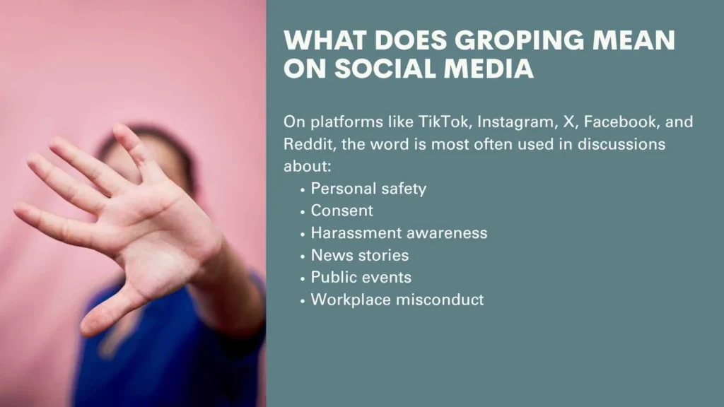 What Does Groping Mean on Social Media