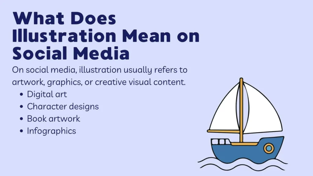 What Does Illustration Mean on Social Media