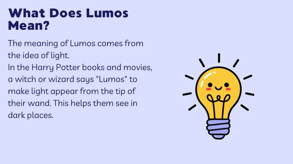 What Does Lumos Mean?