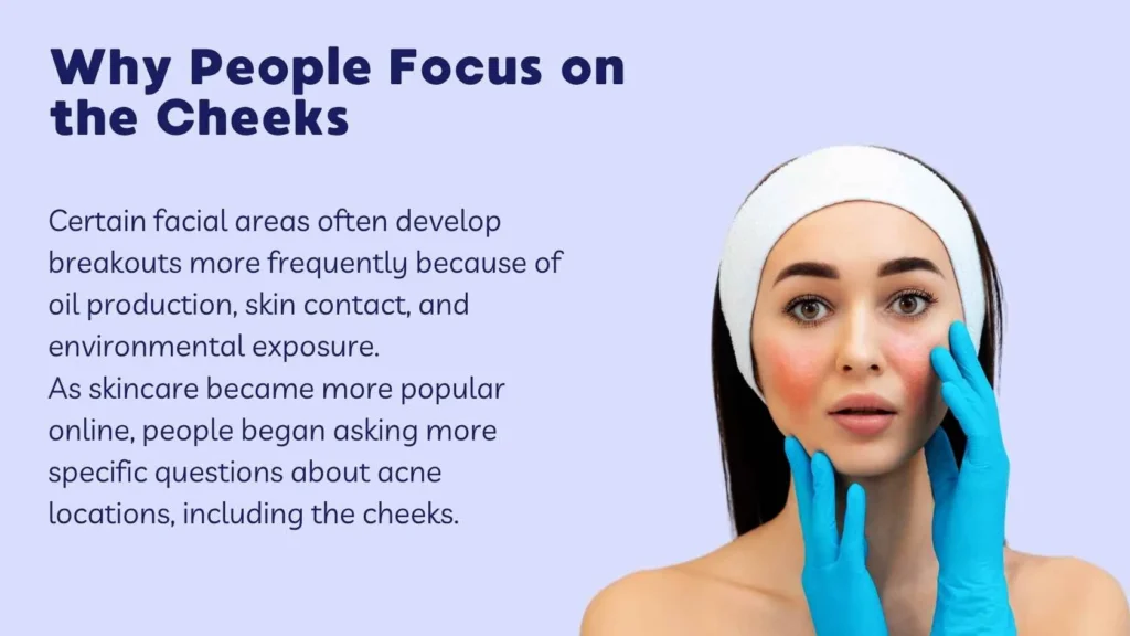 Why People Focus on the Cheeks