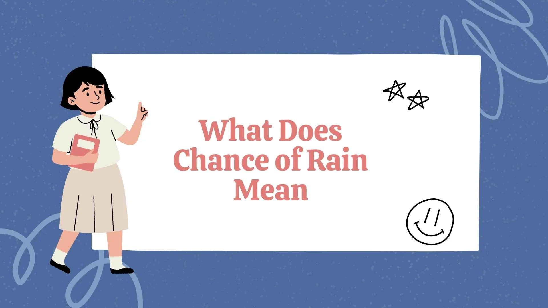 What Does Chance of Rain Mean