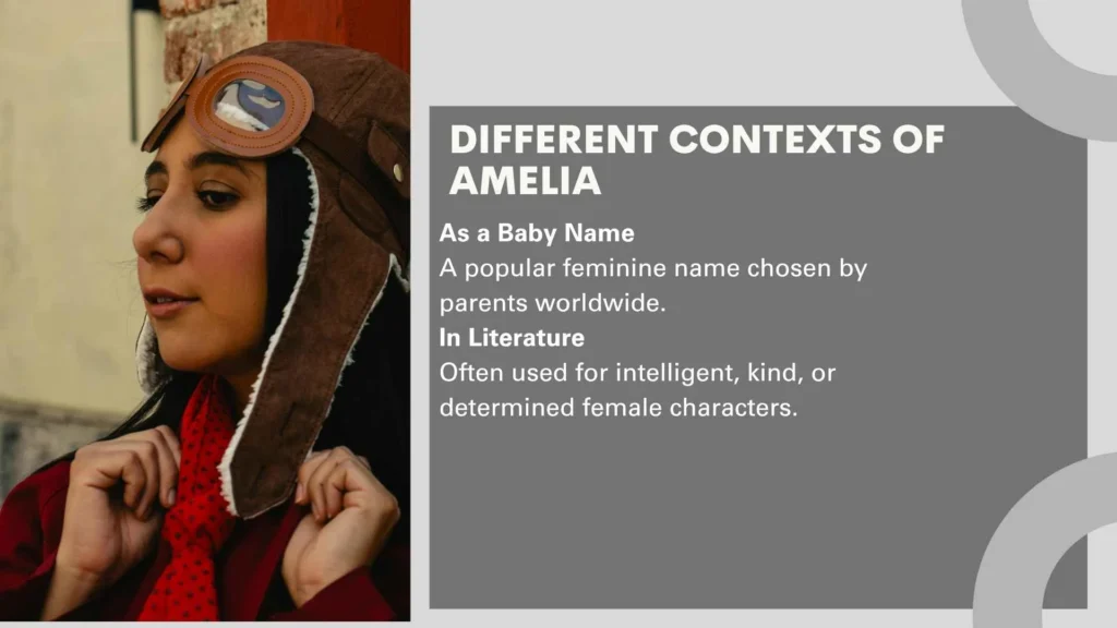 Different Contexts of Amelia