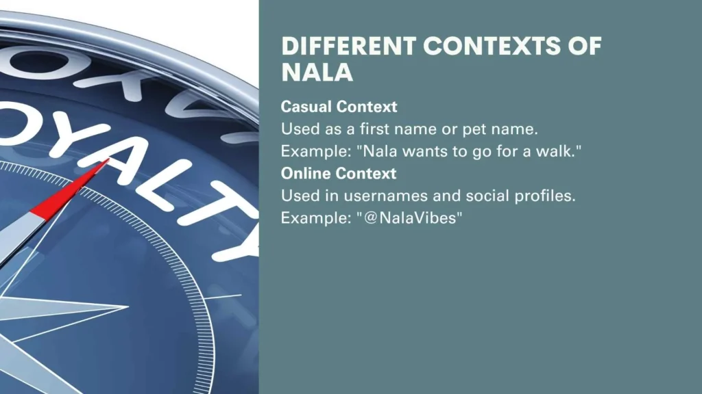 Different Contexts of Nala
