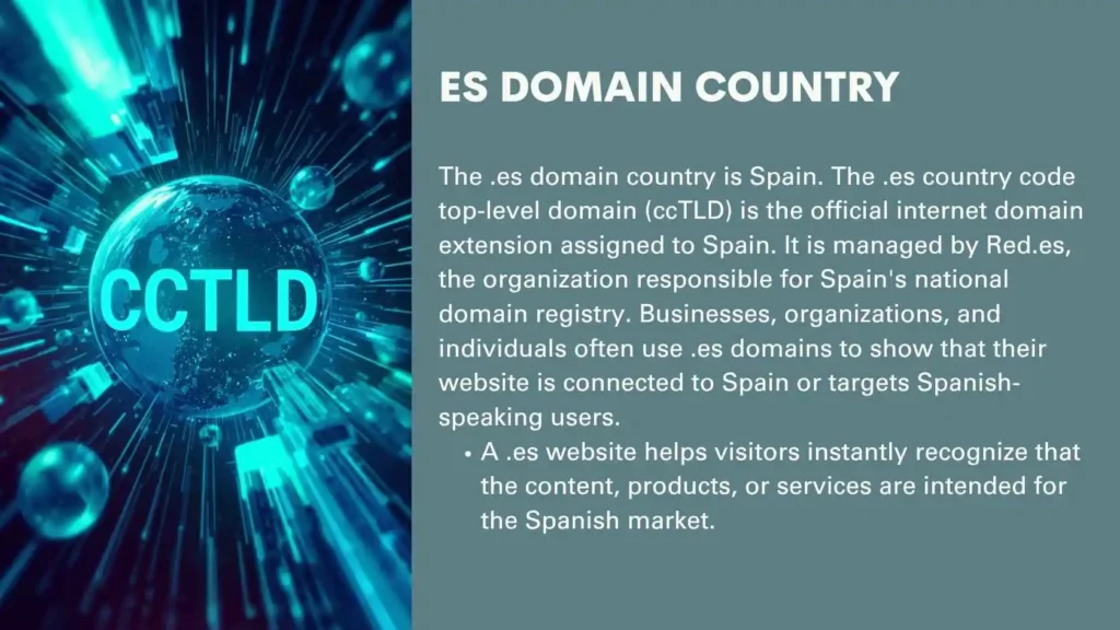 Es Domain Country