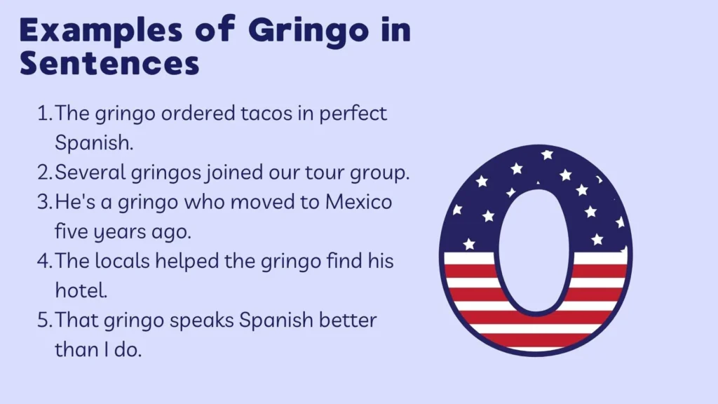 Examples of Gringo in Sentences