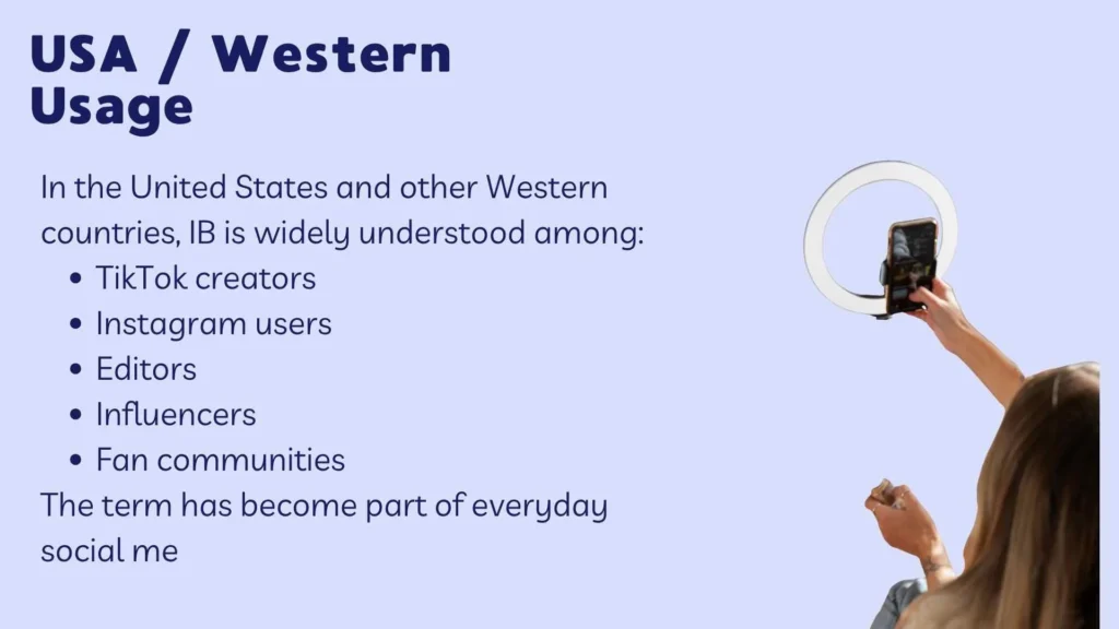 USA / Western Usage