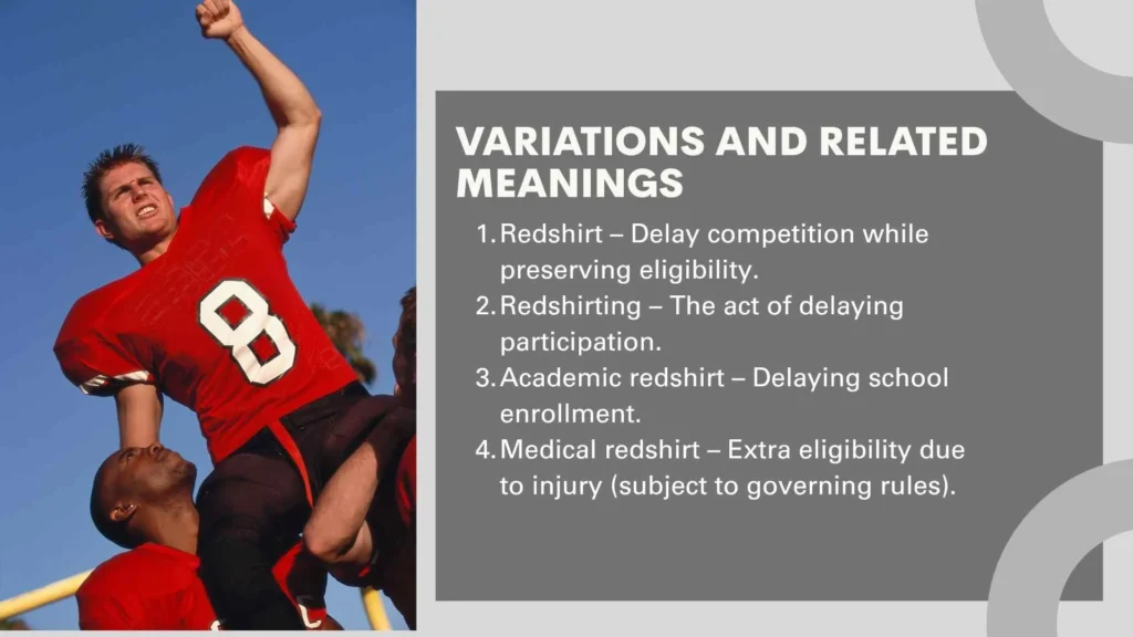 Variations and Related Meanings