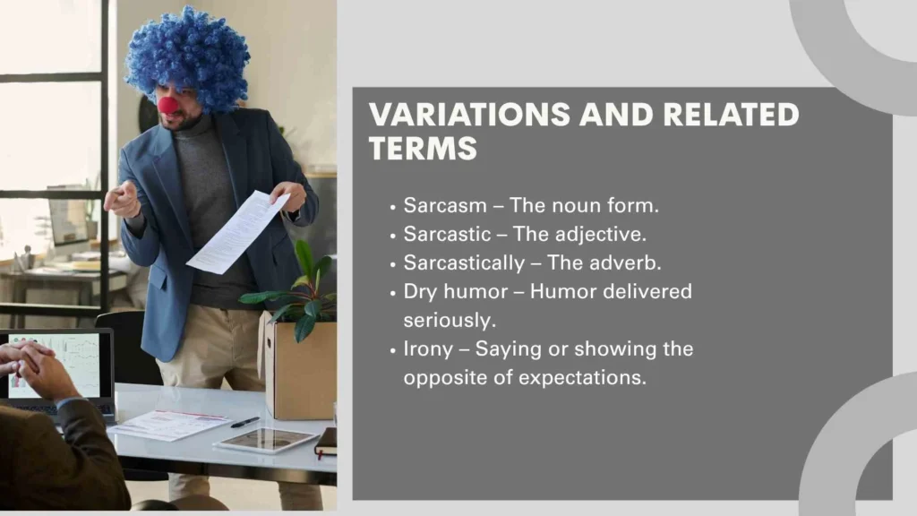 Variations and Related Terms