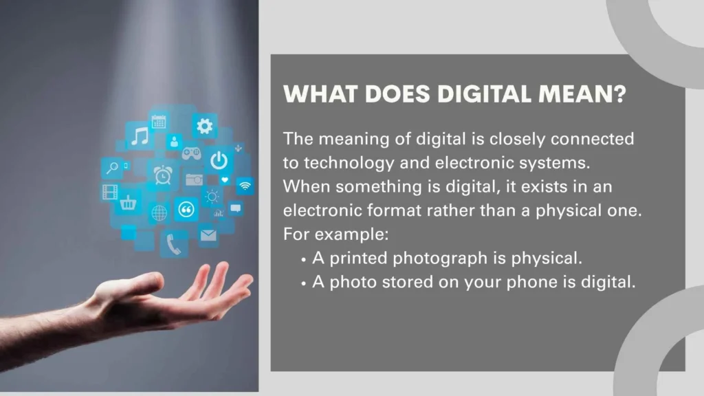 What Does Digital Mean?