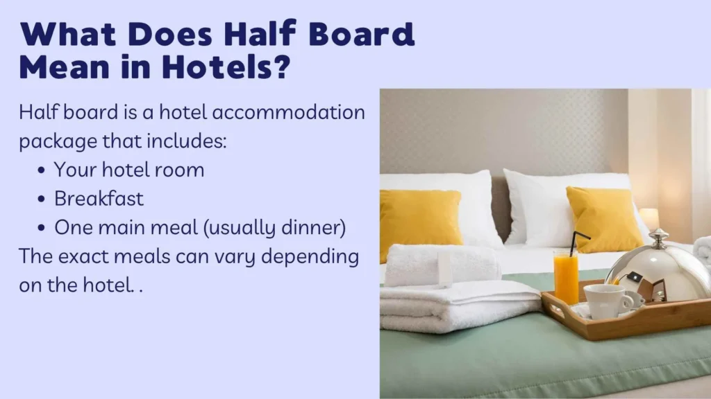 What Does Half Board Mean in Hotels?
