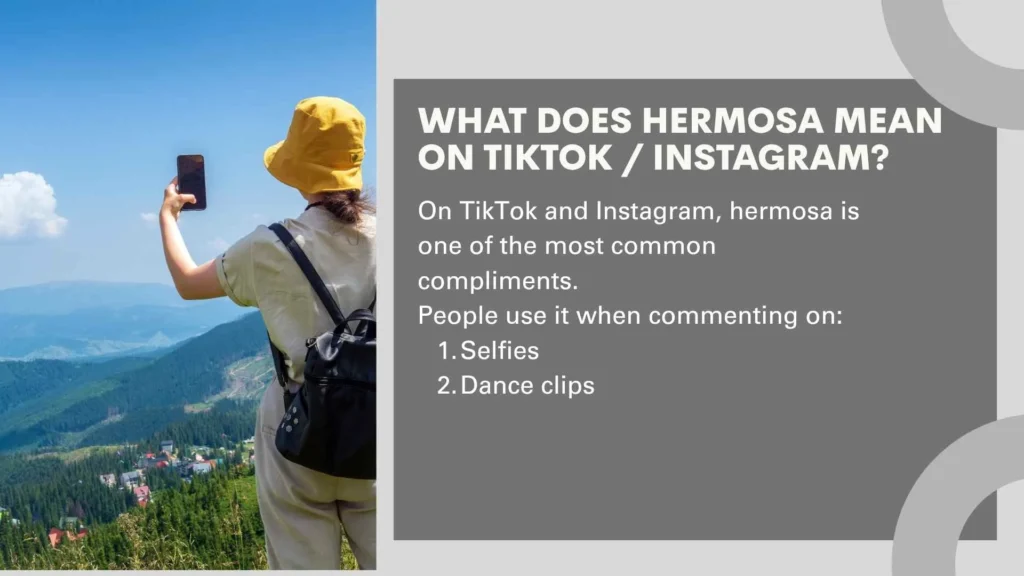 What Does Hermosa Mean on TikTok / Instagram?