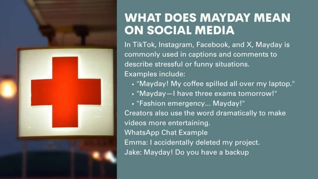 What Does Mayday Mean on Social Media
