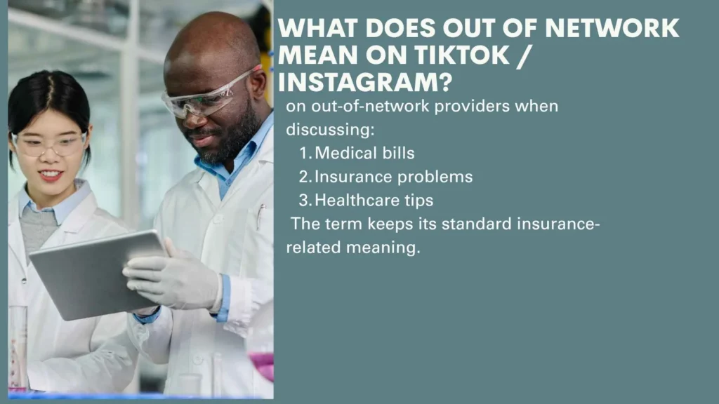 What Does Out of Network Mean on TikTok / Instagram?