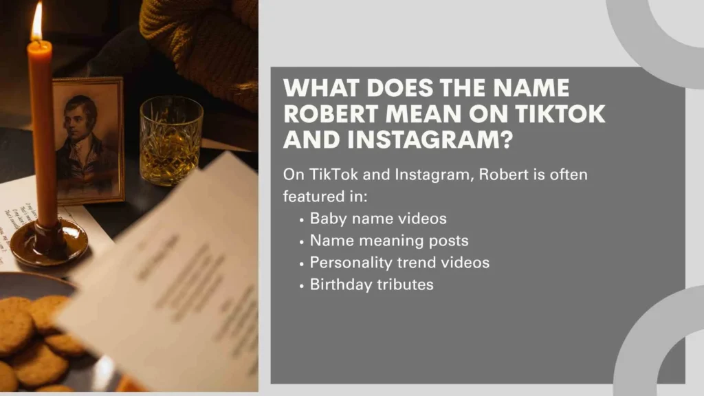 What Does the Name Robert Mean on TikTok and Instagram?