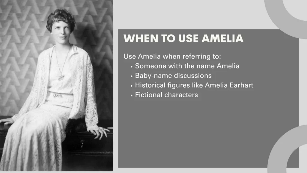 When to Use Amelia
