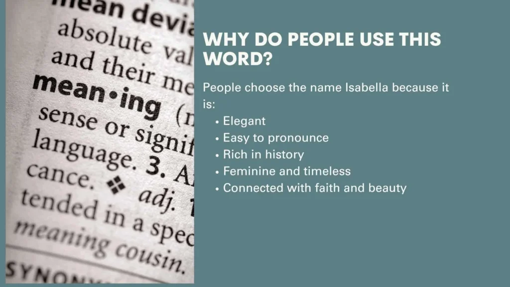 Why Do People Use This Word?
