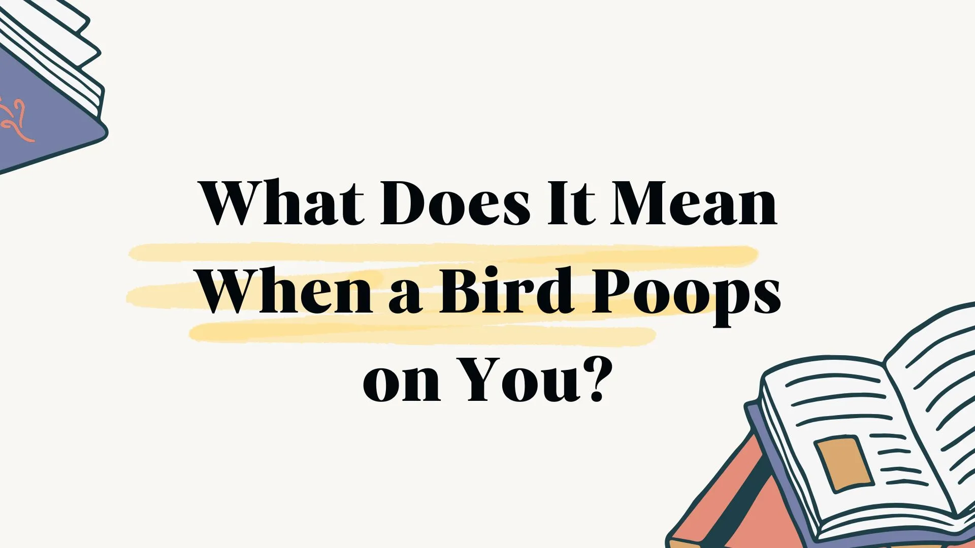 What Does It Mean When a Bird Poops on You?