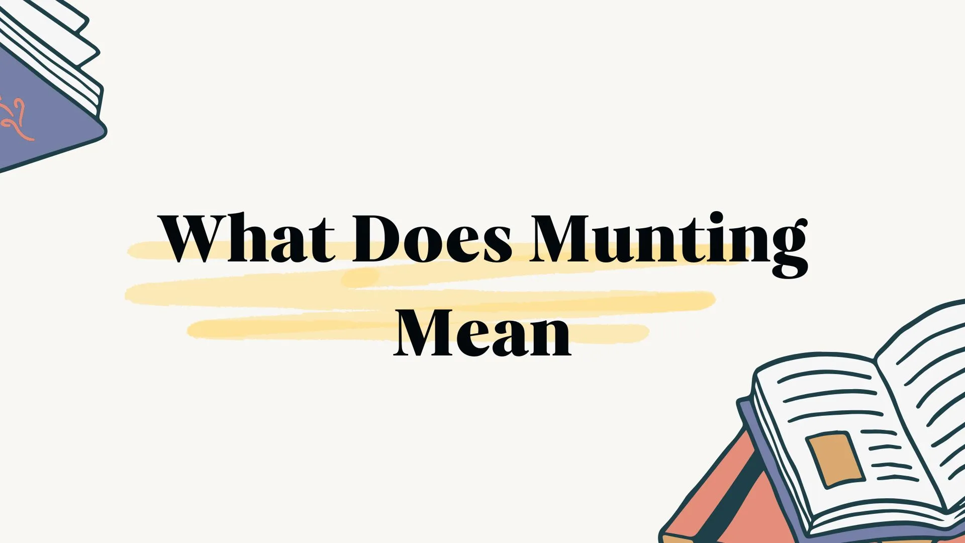 What Does Munting Mean