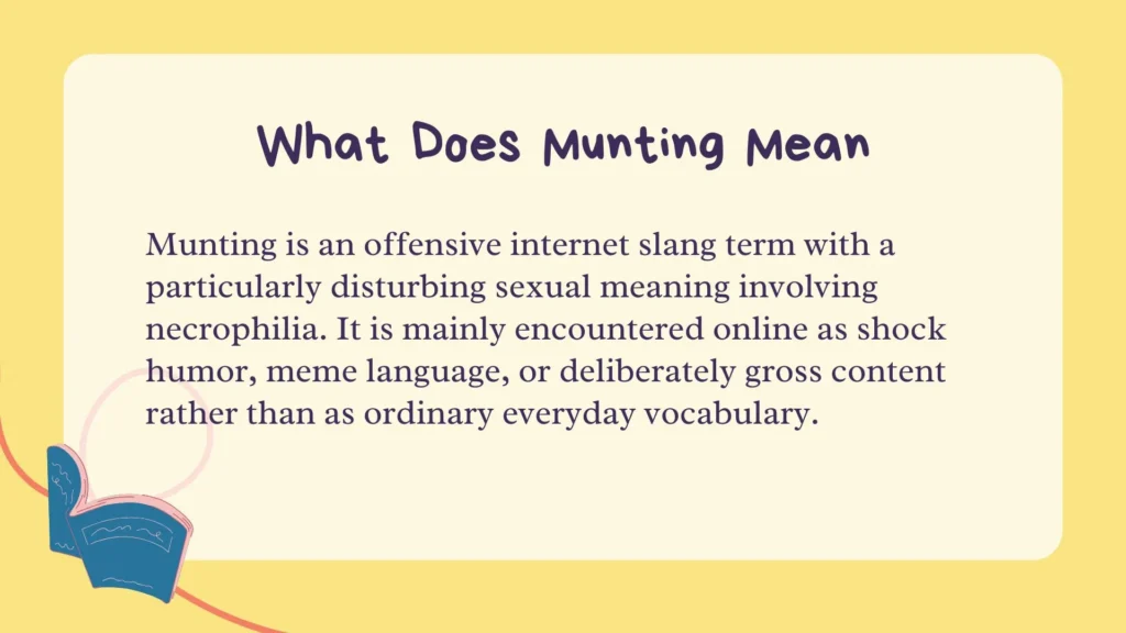 What Does Munting Mean