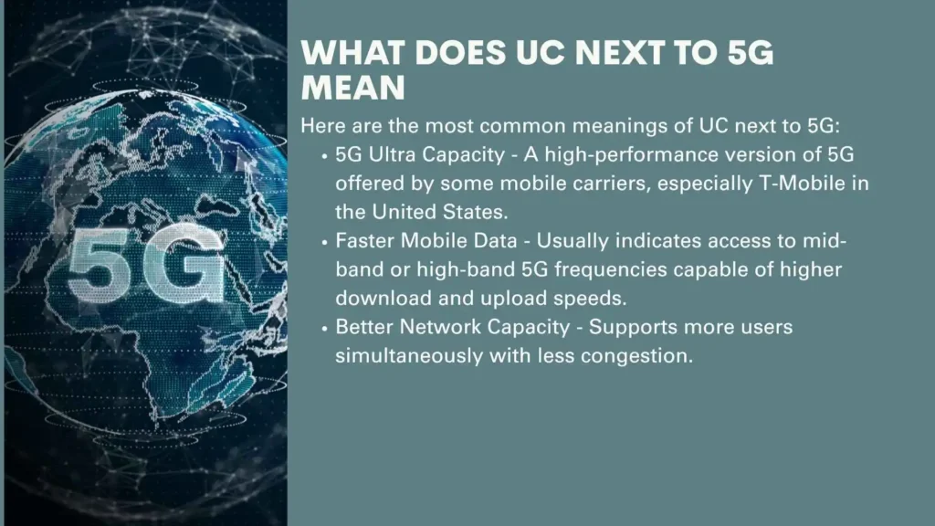 What Does UC Next to 5G Mean